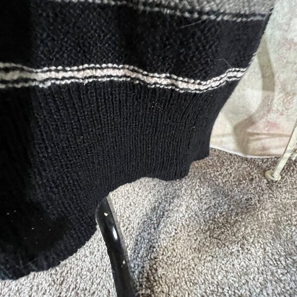 📌Pink Rose Striped Button Up Cotton Mix Plus Size Long Cardigan - Picture 10 of 16